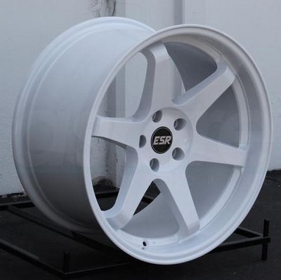 ESR SR07 GLOSS WHITE 19x10.5 5X114.3 ET22 cb72.6