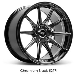 XXR 527R Chromium Black 18x8.5 5X114.3 et35 cb73.1