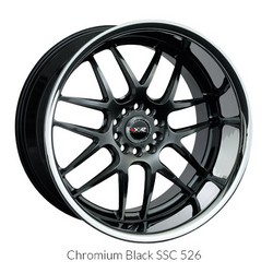 XXR 526 Chromium Black / SSC 18x9 5x114.3/5x120 et35 cb73.1