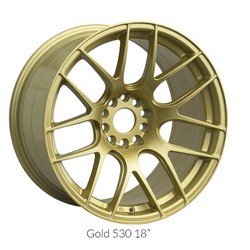 XXR 530 GOLD 18x8.75 5x100/5x114.3 et33 cb73.1