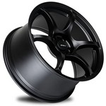 AV-26 MATTE BLACK 18x9.5 5x114.3 et38 cb73.1