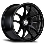 AV-32 MATTE BLACK 18x9.5 5x114.3 et35 cb73.1