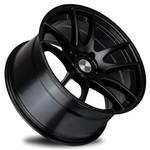 AV-32 MATTE BLACK 18x9.5 5x114.3 et35 cb73.1