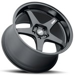 ESR AP5 Matte Black Gloss Black 19x9.5 5x114.3 et22 cb72.6