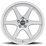 ESR AP6 Hyper Silver Machined Lip 18x10.5 5x120 et22 cb72.6