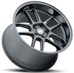 ESR AP8 Matte Black Gloss Black Lip 18x9.5 5x114.3 et22 cb72.6