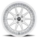 ESR CS12 HYPER SILVER MACHINE LIP 18x9.5 5X114.3 ET22 CB72.6